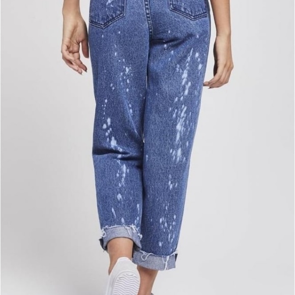 Beach Flicker Distressed Mom Jeans from SikSilk - Picture 2 of 7